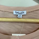 Splendid Women’s Crewneck Boyfriend Short Sleeve Tee Pink Size XS NWT Photo 2