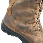 Keen  Women's Brown Leather Bailey High Fur Lace Up Boots Size 10 Photo 1