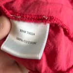 Bobi  pink button butterfly sleeve top Photo 4