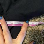 Lands' End  Women's Hopsack Blazer Size 14 deep navy padded shoulder Photo 2