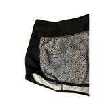 Nike Womens Dri-Fit Black & White Geometric Print Running Shorts Size S Photo 4