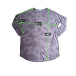 Z Supply  Mineral Wash Oversized Button Front Cardigan in Rust Clay Medium Photo 11