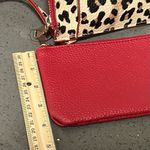 Chico's Animal Print Wristlet with Red Insert Photo 7