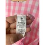 Aura  Pink Plaid‎ Bell Sleeve Shift Dress Size Medium Photo 3