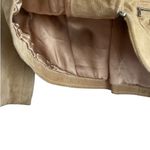Banana Republic Y2K VTG Women Leather Suede Jacket 2 Camel Classic Retro Cowgirl Photo 10