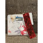 New Womens Carlos Santana Floral Folded Wallet Zippered Pocket Photo 1