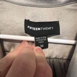 Fifteen Twenty  Metallic Taupe Blouse Photo 3