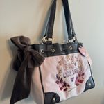 Juicy Couture  Juicy Never Dies Tote Chiffon Pink and Chocolate Photo 1