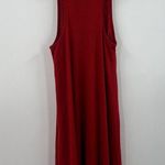 Free People Beach Red Ribbed Tank Mini Dress Size Extra Small Photo 5