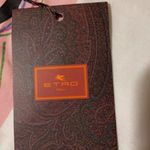 Etro archive print cotton tee White Size 10 Photo 1