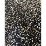 Alex Marie NWT Lia Sequined Crew Neck Short Sleeve Stretch Velvet Black Bls MD Photo 7