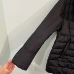 Loft Ann Taylor Women's Black Double Breasted Puffer Jacket Size S Photo 6
