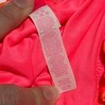 Victoria's Secret NWOT Victoria’s Secret Sequin Coral Peach Bikini Set Triangle Top Lg Side Tie XS Photo 6