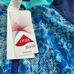 NWT swimsuits for all zip up swimsuit long sleeves top Blue Size 28 Photo 9