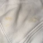 Victoria's Secret  PINK White grey zip up sweatshirt sweater Photo 3