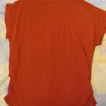 Orange Shirt with V cutout Size XL Photo 3
