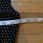 Loft Ann Taylor  Black and White Fitted, Ruched Dress, size SP Photo 8