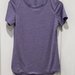 Jockey Women's Heathered Purple Short Sleeve Tee Photo 0