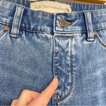 Soft Surroundings  Light Wash Pull On Jeans Womens M Blue Denim Stretch Waist Photo 2