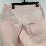 Talbots  Tummy Slimming pull on straight leg ankle pants womens 14P NWT soft pink Photo 4