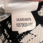 Evan Picone Black Label by  Black & White Pleated Fit & Flare Dress Size 8 Photo 10