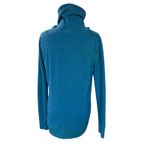 Under Armour Sweatshirt Womens Green Funnel Neck Loose Pullover Sweater Small Photo 4