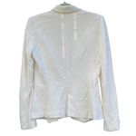 ZARA BASIC WHITE BLAZER Photo 1