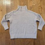 Aerie chenille knit mock neck chunky sweater small Photo 1