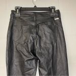 KanCan Joan High Rise Faux Leather Bootcut Pants Women’s Size 7/27 Leather Pants Black Photo 5