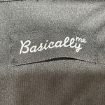 Basically Me Dress V-Neck Bell Sleeve Chevron Black White Size L Large Photo 3