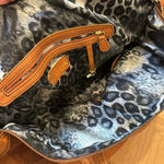 Kate Landry Tote Tan Faux Leather Work Bag Purse Photo 5