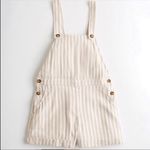 Cali 1850 ✨ Striped Linen Bland Short Overalls✨ Photo 1