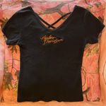 Harley Davidson motorcycles embroidered short sleeve t shirt mason ohio aces & eights Photo 0