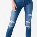 PacSun Distressed High Rise Jegging Skinny Jeans Photo 0