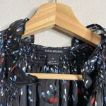 Sabina‎ Musayev Dress Gwen Maxi Flutter Sleeve Black Dotted Maxi Size M Size M Photo 9