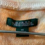 Wild Fable NWT Orange Dye Print Babydoll Sweatshirt Dress size XS Photo 1