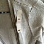 INC International Concepts beige cardigan open snap closure large Photo 5