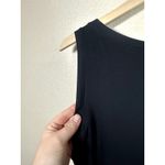CAbi  Black Tank Stretch Simple Midi Maxi Dress Size Large Photo 6