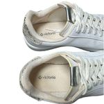 Victoria Shoes Womens EUR 38 US 7 White Low Top Lace Up Athletic Sneakers #S30 Photo 8