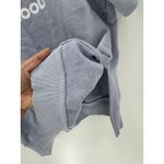 H&M  periwinkle blue "Be Kind - It's All Good" short sleeve sweatshirt cotton Photo 5