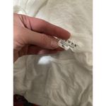 Velvet by Graham Spencer White Linen Boatneck Pullover Top Long Sleeve XL Photo 5