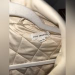 Good American  Oversized Faux Leather Moto Jacket- White Womens‎ XXS Photo 4