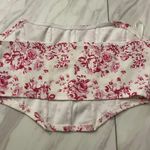 SheIn Flower Corseted Top Photo 1