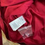 Lulus  Late Night Stunner Wine Red Satin Cutout Faux-Wrap Mini Dress Photo 6