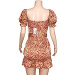 Majorelle  Shiloh Mini Dress, Red Leopard, Small Photo 8
