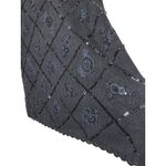 Cervelle Black Embellished Knit Sweater Diamond Pattern Size 1X Womens Photo 3