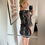 THE VAMPIRE'S WIFE x H&M Silver Lace Dress size XL Black Photo 8