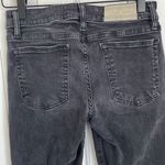 IRO  Biba Side-Snap Skinny Jeans High-Rise Washed Black Size 26 Photo 6