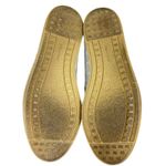 Alex + Alex Tan Silver Shimmer Slip On Espadrilles Loafers 40 8.5 Photo 4