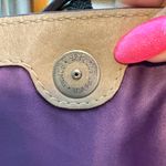 Coach  Cream and Brown Leather Shoulder Bag Photo 9